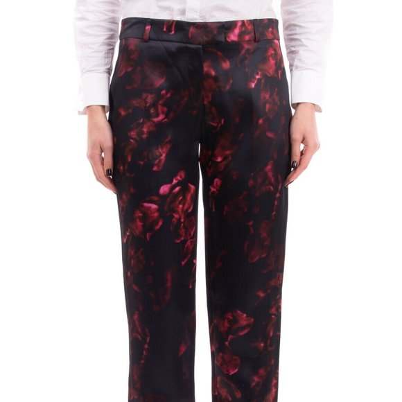 SINHA-STANIC Silk Satin Trousers size 44, Medium - Picture 3 of 12